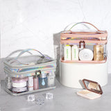 Trousse transparente femme vue de face – Trousse Transparente pour Femme | Sogaïa