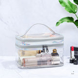 Trousse transparente femme détail fermeture – Trousse Transparente pour Femme | Sogaïa