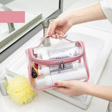 Trousse de toilette transparente cabine ouverte – Trousse de Toilette Transparente pour Cabine | Sogaïa
