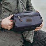 Trousse de Toilette Homme Simili Cuir