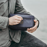 Trousse de toilette homme simili cuir ouverte – Trousse de Toilette Homme Simili Cuir Wohlbebe™ | Sogaïa