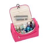 Toiletry bag with hanging hook front view – Toiletry bag with hanging hook | Sogaïa