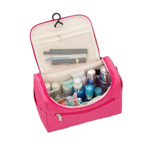 Trousse de toilette avec crochet de suspension vue de face – Trousse de Toilette avec Crochet de Suspension | Sogaïa