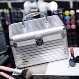 Vanity case rigide avec code violet vue de face – Vanity Case Rigide avec Code | Sogaïa