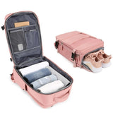Sac à dos 40x30x20 rose vue de profil – Sac à Dos 40x30x20 Sogaïa™ | Sogaïa