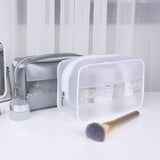 Trousse transparente rectangulaire vue de face – Trousse Transparente Rectangulaire | Sogaïa