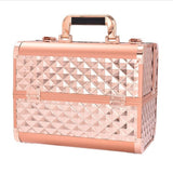 Mallette de Maquillage Rose Gold