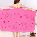 Absorbent bath robe