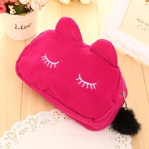 Trousse de toilette jeune fille vue de profil – Trousse de Toilette pour Jeune Fille | Sogaïa