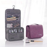 Trousse de toilette de voyage à suspendre vue de profil – Trousse de Toilette de Voyage à Suspendre | Sogaïa