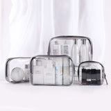 Transparente Kosmetiktasche von vorne – Transparente Kosmetiktasche | Sogaïa