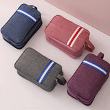Trousse de toilette vacances vue de profil – Trousse de Toilette pour les Vacances | Sogaïa