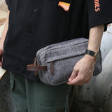 Double Zip Toiletry Bag
