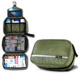 Trousse de Toilette Homme Dépliante Vert Armée