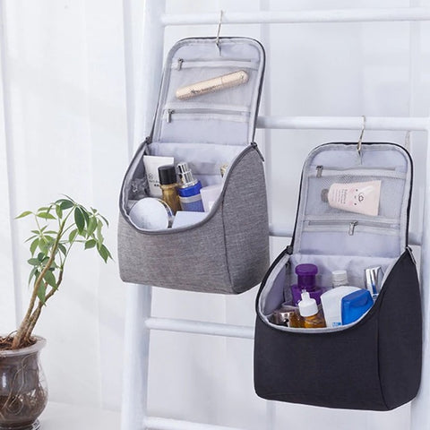 Trousse de toilette à suspendre pour femme vue de face – Trousse de Toilette à Suspendre pour Femme | Sogaïa