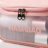 Translucent soft plastic pencil case with closure detail – Translucent Soft Plastic Pencil Case | Sogaïa