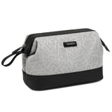 Original khaki men's toiletry bag, front view – Original Men's Toiletry Bag | Sogaïa