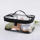 Trousse de toilette voyage cabine bleu vue de face – Trousse de Toilette Voyage Cabine | Sogaïa