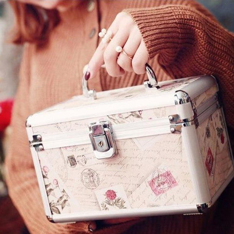 Vanity case rigide avec code vue de profil – Vanity Case Rigide avec Code | Sogaïa