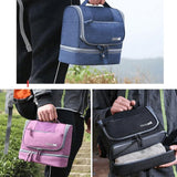 Trousse de toilette randonnée vue de profil – Trousse de Toilette Randonnée | Sogaïa
