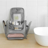 Trousse de toilette de voyage ouverte – Trousse de Toilette de Voyage | Sogaïa