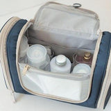 Trousse de toilette complète femme rose vue de face – Trousse de Toilette Complète pour Femme Flawless™ | Sogaïa