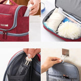 Trousse de toilette randonnée détail fermeture – Trousse de Toilette Randonnée | Sogaïa